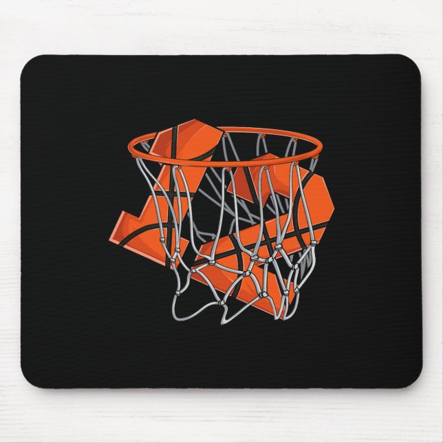 12th Birthday Basketball  Kids Mouse Pad (Front)