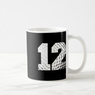 12th Birthday Boy Golf Player Golf 12 Years Old  Coffee Mug