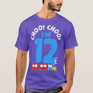 12th Birthday Choo Choo Train T-Shirt