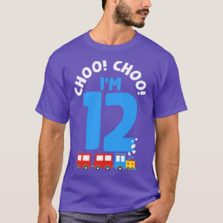 12th Birthday Choo Choo Train T-Shirt