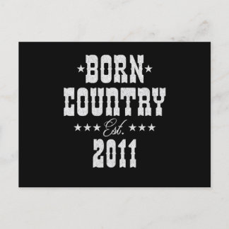 12th Birthday for Country Western Music Lover  Postcard
