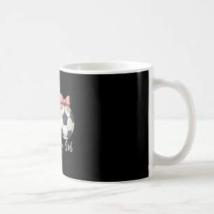 12th Birthday Girl Soccer Ll Coquette Pink 12 Coffee Mug