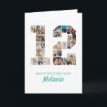 12th Birthday Number 12 Photo Collage Personalised Card<br><div class="desc">Celebrate your child's momentous 12th Birthday with this cute card. It's a personalised photo collage birthday card that allows you to create a truly unique and memorable design. This customisable template lets you insert your own cherished photos, capturing the precious moments of your children's year. This custom card is perfect...</div>