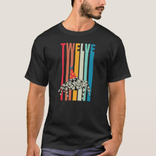 12th Birthday Party Supply Retro Vintage Pet Jumpi T-Shirt