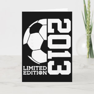 12th Birthday Soccer Limited Edition 2013 Card