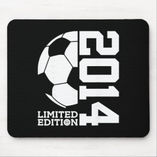 12th Birthday Soccer Limited Edition 2014 Mouse Pad