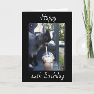 **12th** BIRTHDAY WISHES - SPECIAL NEW TEENAGER! Card