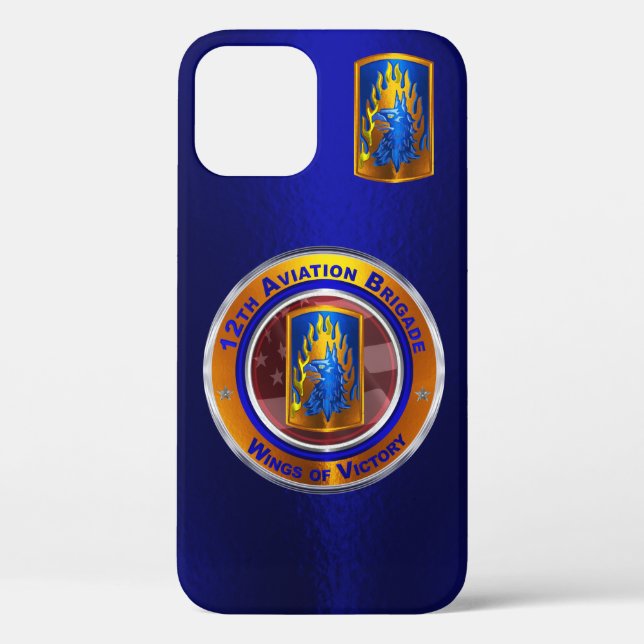 12th Combat Aviation Brigade  Case-Mate iPhone Case (Back)