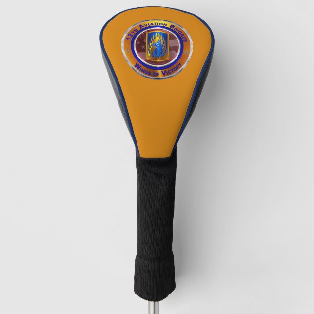 12th Combat Aviation Brigade  Golf Head Cover (Front)