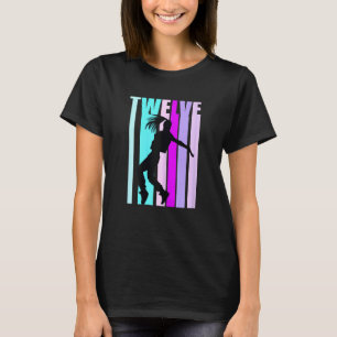 12th Dance Birthday For Girls Hiphop Dancer Breakd T-Shirt