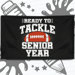 12th Grade Football Ready To Tackle Back to School Banner