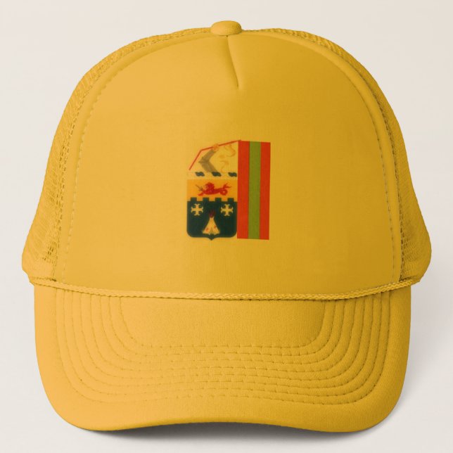 12th Infantry Regiment coat of arms Trucker Hat (Front)
