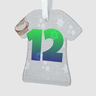 12th man ornament seahawks