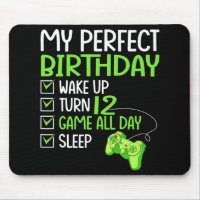 12th Perfect Birthday Boys Gaming 12 Years Old Gif