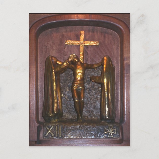 12th Station of the Cross Postcard (Front)