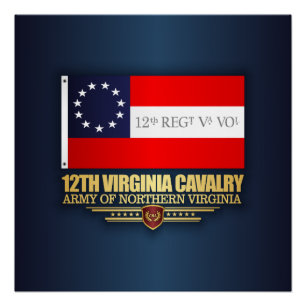 12th Virginia Cavalry (f10) Poster