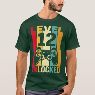 12yr 12 Birthday Boy Son Funny  12th Years Old Bir T-Shirt