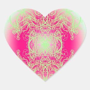 130 HEART STICKER
