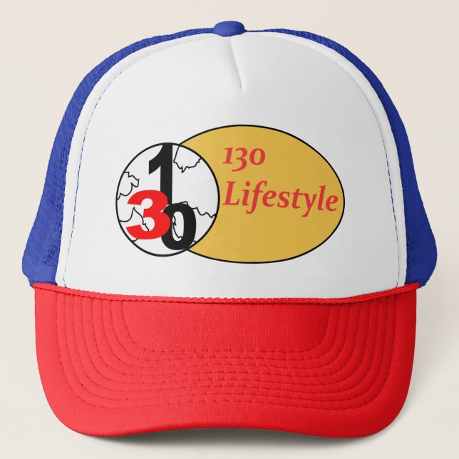 130 Lifestyle Trucker Hat (Front)