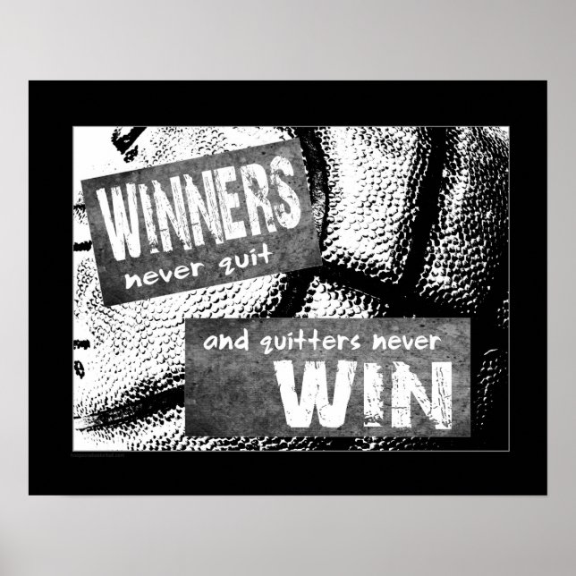 #130 (Matte) Basketball Poster (Front)