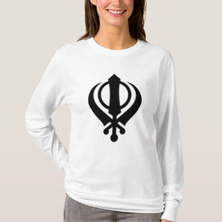 130px-Khanda1_svg T-Shirt