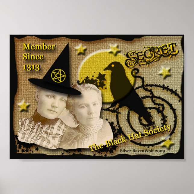 1313 Black Hat Secret Society Print (Front)