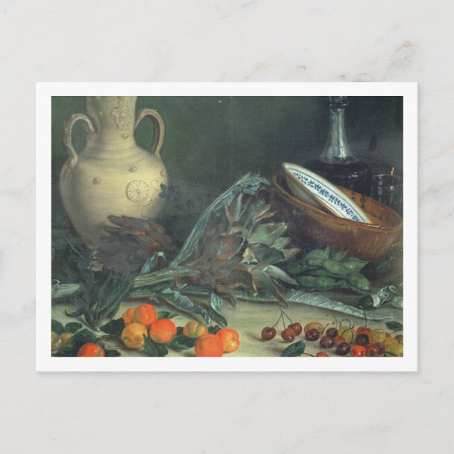 131-0059642 Still Life with Fruit and Vegetables Postcard (Front)