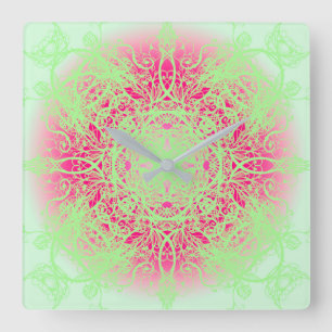 131 SQUARE WALL CLOCK