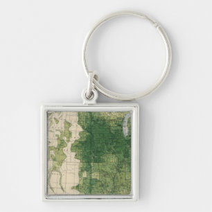 132 Improved land 1900 Key Ring