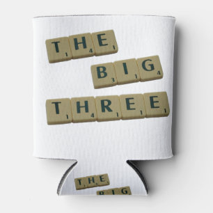 132 - thebigthreeThe Big Three Letter Tiles Can Cooler