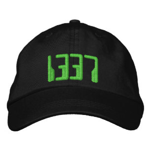 1337 EMBROIDERED HAT