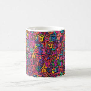 133 Faces of Change Coffee Mug