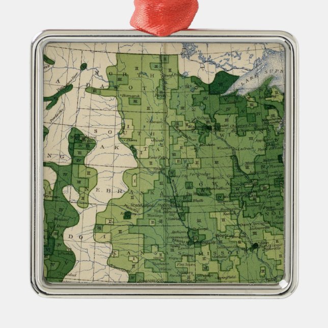 134 Value farm products 1900 Metal Tree Decoration (Front)