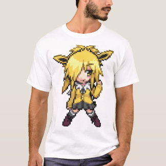 135 JOLTEON Girl Sprite Pixel Art -FULL POKEDEX!!  T-Shirt