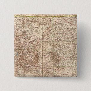 13637 Mont, ND, SD, Wyo, Neb 15 Cm Square Badge