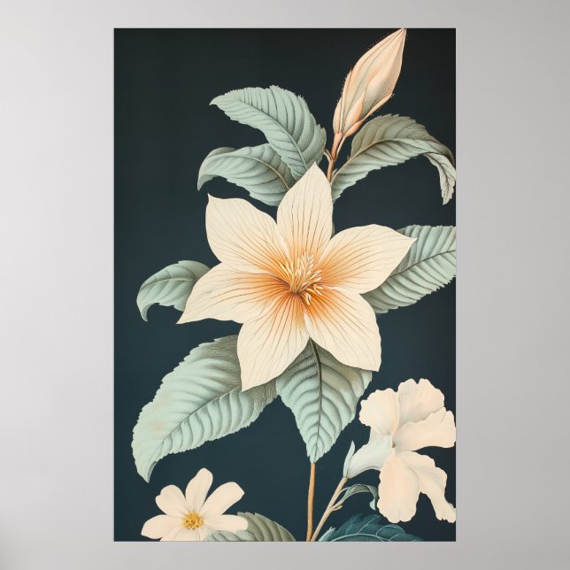 1374 Floral Poster (Front)