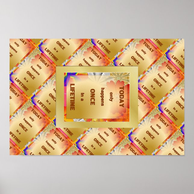 13.12.60.6 POSTER.WTLB.TODAY ONLY HAPPENS ONCE IN POSTER (Front)