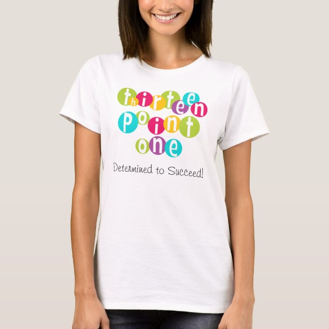 13.1 Customised T-shirts (Front)