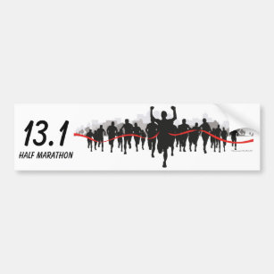 13.1 Half Marathon Bumper Sticker