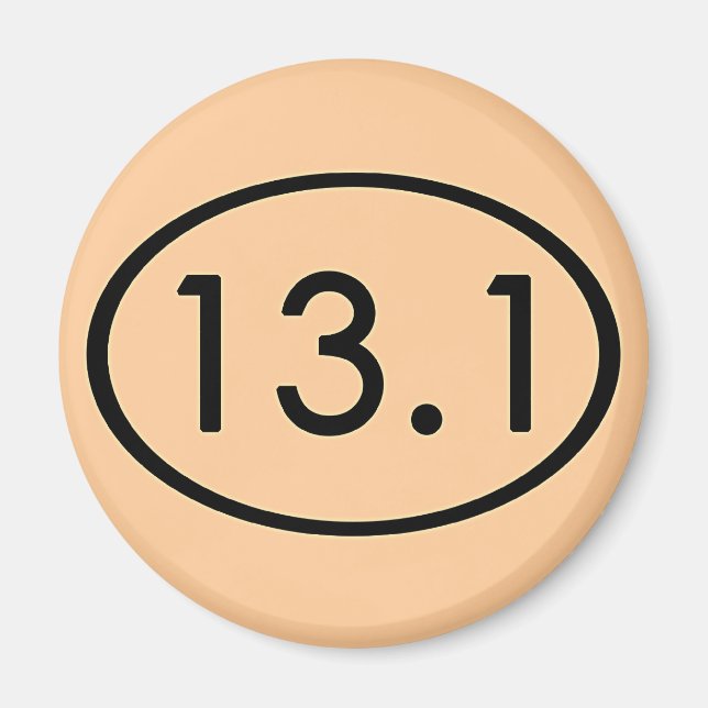 13.1 Miles Magnet (Front)
