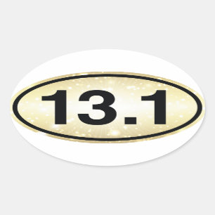 13.1 OVAL STICKER