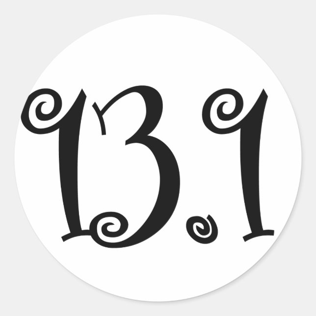 13.1 Runner Sticker (Front)