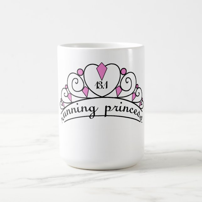 13.1 Running Princess (pink) Coffee Mug (Center)