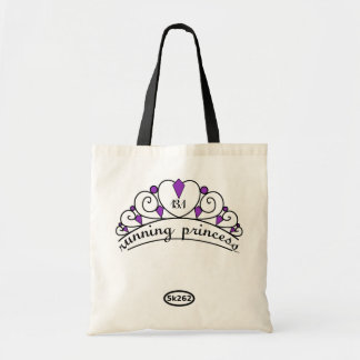 13.1 Running Princess (purple) Tote Bag