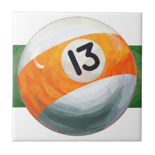 13 Ball Ceramic Tile