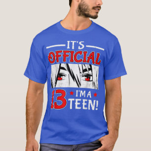 13 Birthday Decorations for Boys Official Teenager T-Shirt