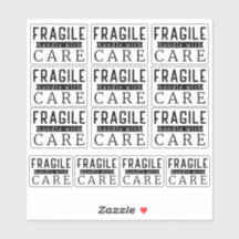 13 Black Fragile Handle With Care Small Business