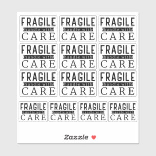 13 Black Fragile Handle With Care Small Business