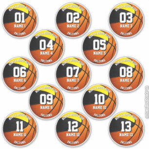 13 black gold sports team colours basketball