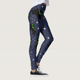 13 Black Kitties Twinkle Twinkle - Night Time Leggings
